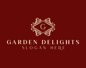 Organic Flower Salon logo design