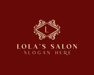 Organic Flower Salon logo design