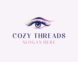 Eyelash Eyebrow Makeup logo design