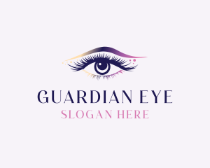 Eyelash Eyebrow Makeup logo design