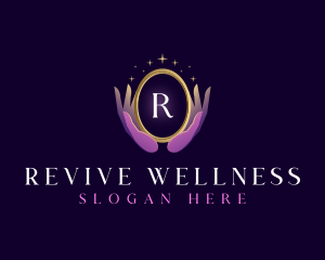 Hand Touch Wellness logo design