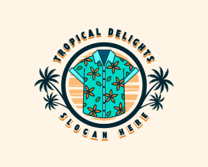 Tropical Beach Polo logo design