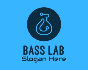 Blue Tech Laboratory logo design