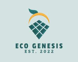 Eco Solar Industry logo design