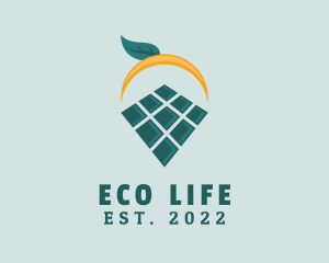 Eco Solar Industry logo design