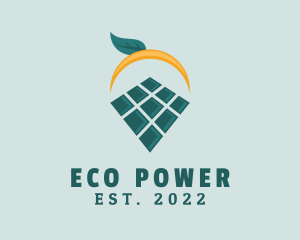 Eco Solar Industry logo design