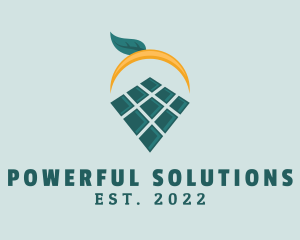 Eco Solar Industry logo design