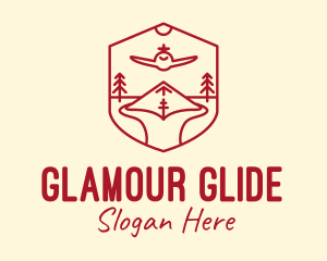 Airplane Airport Strip logo