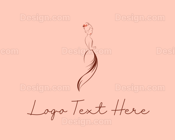 Fashion Gown Woman Logo