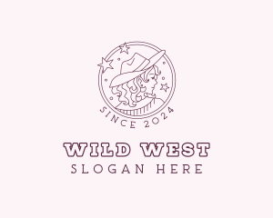 Western Cowgirl Rodeo logo