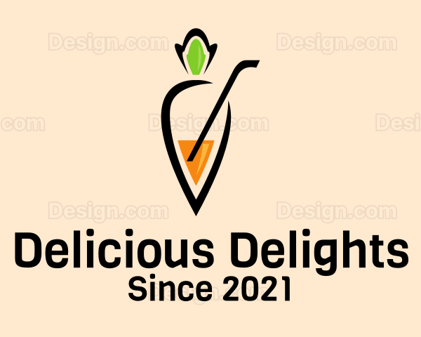 Fresh Carrot Juice Logo