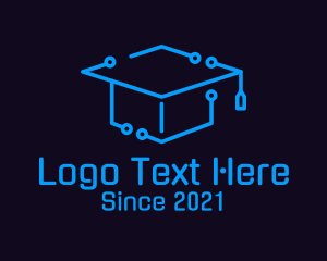 Tech Graduation Cap logo