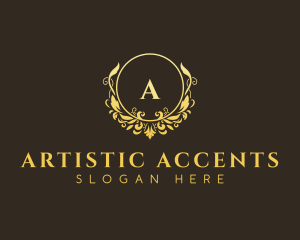 Luxurious Circle Ornament logo design