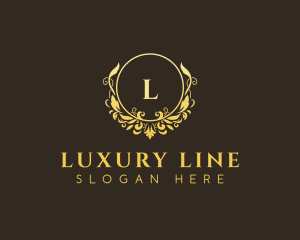 Luxurious Circle Ornament logo design