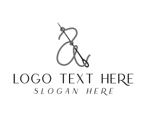 Needle Tailoring Clothing  Logo