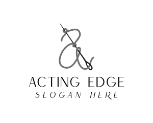 Needle Tailoring Clothing  logo design