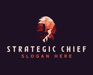 Tribal Chief Warrior logo design