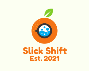 Orange Washing Machine  logo design