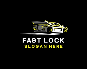 Fast Automobile Racer logo design