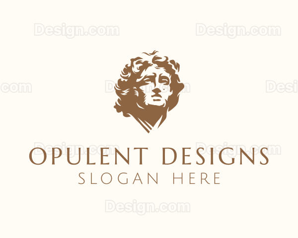 Mediterranean Human Sculpture Logo