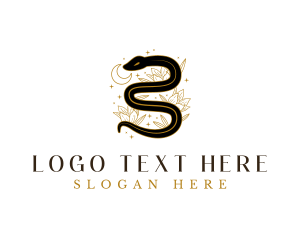 Snake Floral Celestial logo