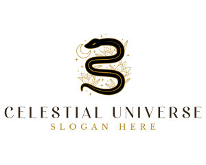 Snake Floral Celestial logo