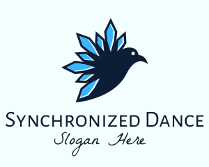 Jewel Wing Hummingbird logo design