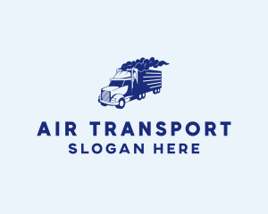 Haulage Transport Truck logo design