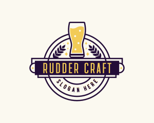 Liquor Beer Pub logo design