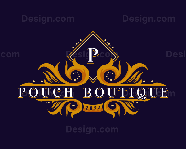 Luxury Ornamental Crest Logo