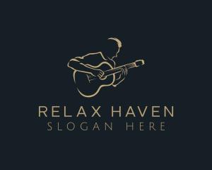 Guitar Musician Instrument logo