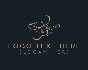 Instrument - Guitar Musician Instrument logo design