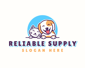 Puppy Kitten Pet Supplies logo design