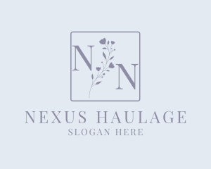 Premium Floral Beauty logo design