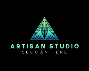 Studio Creative Pyramid logo design