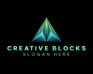 Studio Creative Pyramid logo design