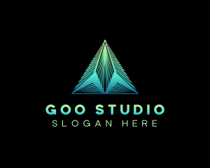 Studio Creative Pyramid logo design