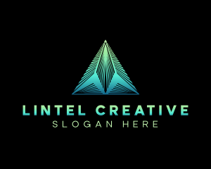 Studio Creative Pyramid logo design