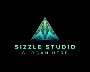 Studio Creative Pyramid logo design