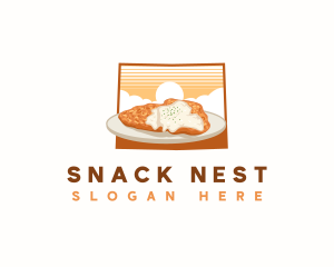 Wyoming Fried Steak logo design