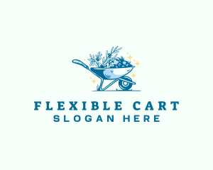 Wheelbarrow Landscaping Garden logo