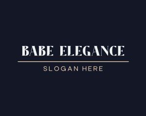 Elegant Minimalist Fashion logo design