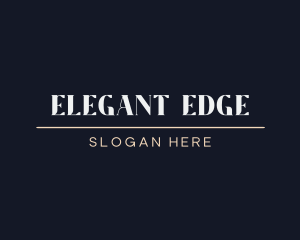 Elegant Minimalist Fashion logo design