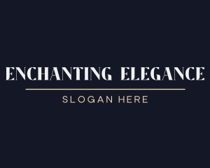 Elegant Minimalist Fashion logo design