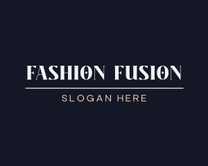 Elegant Minimalist Fashion logo design