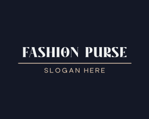 Elegant Minimalist Fashion logo design