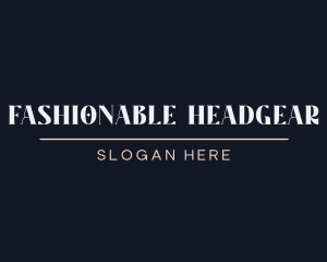 Elegant Minimalist Fashion logo design