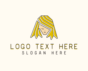 Blonde Hair Person  logo