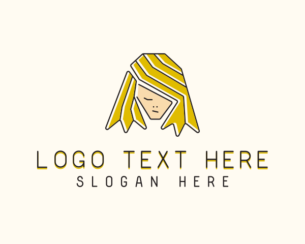 Blonde Hair Person  logo