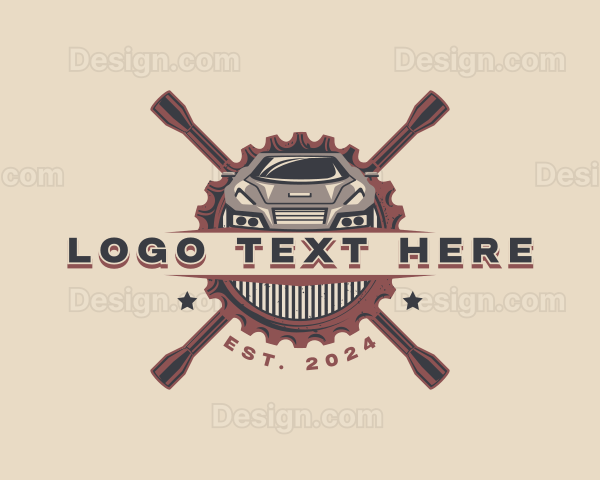 Mechanic Automotive Garage Logo